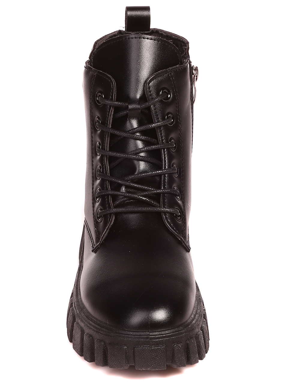 Ежедневни дамски боти в черно 2U-22549 black