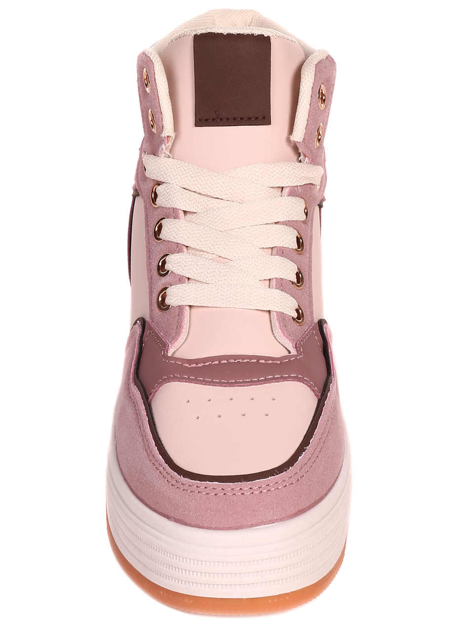 Ежедневни дамски боти в розово 2U-22552 pink