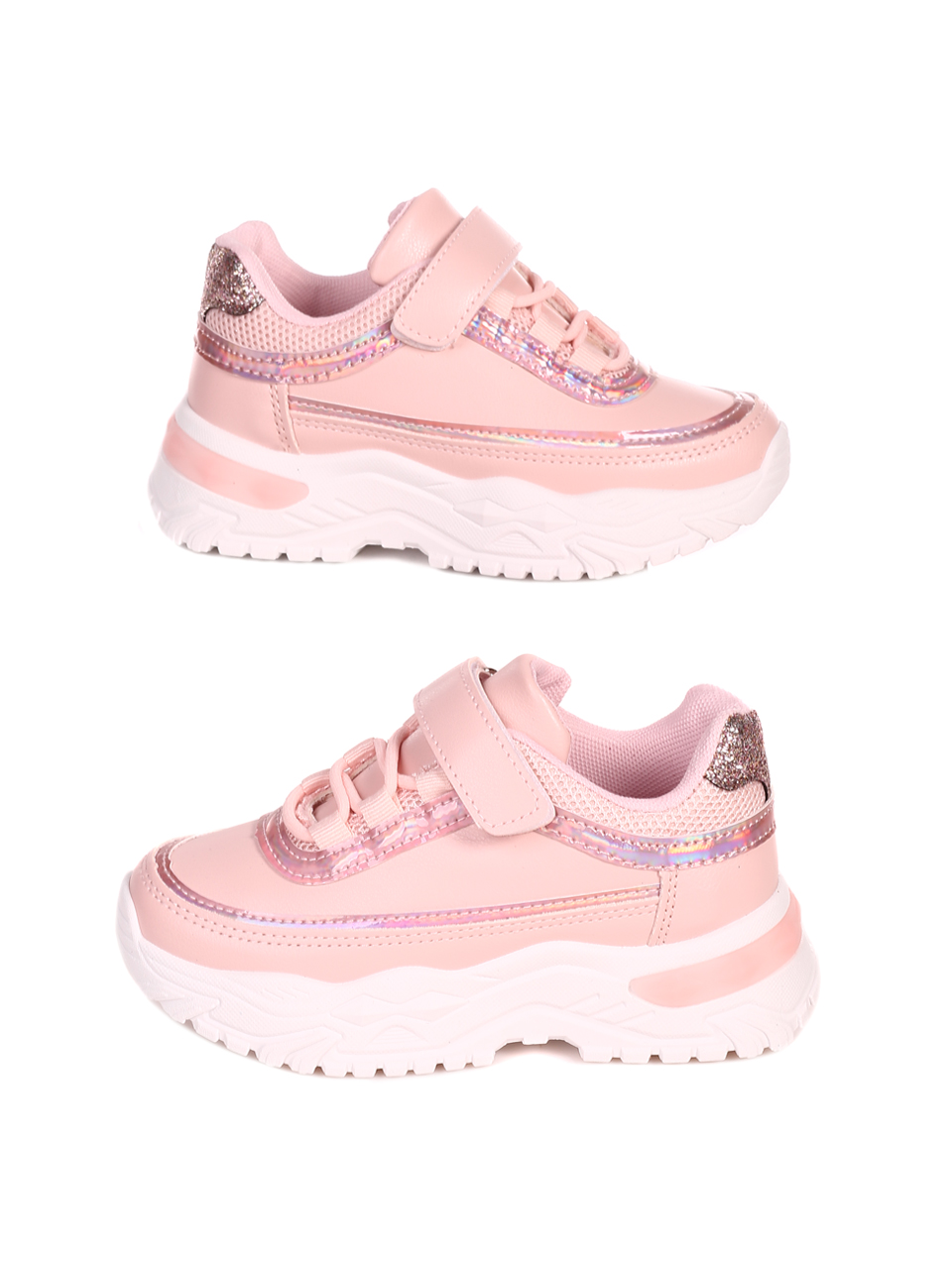 Ежедневни детски обувки в розово 18U-22599 pink
