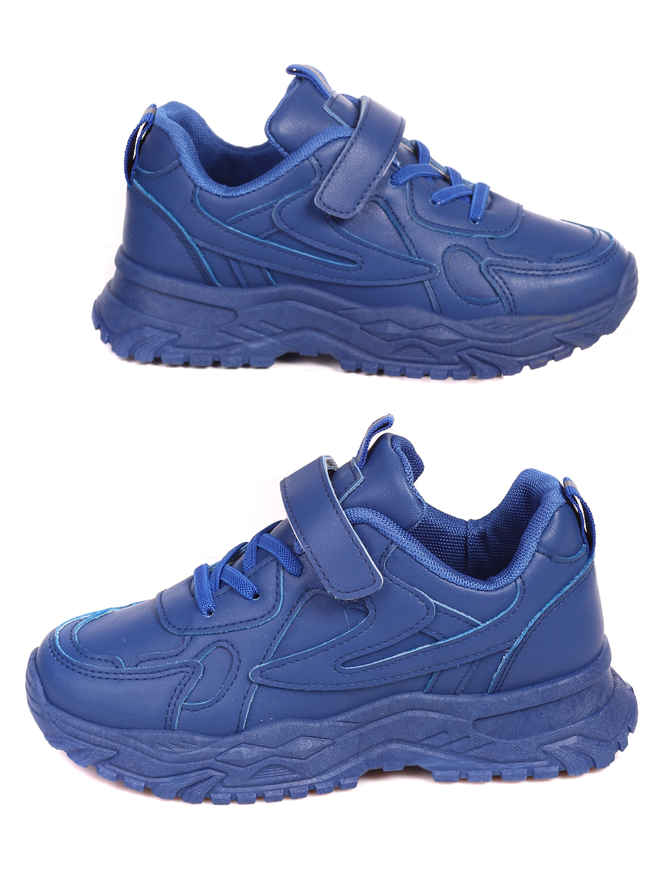 Ежедневни детски обувки в синьо 18U-22600 royal blue