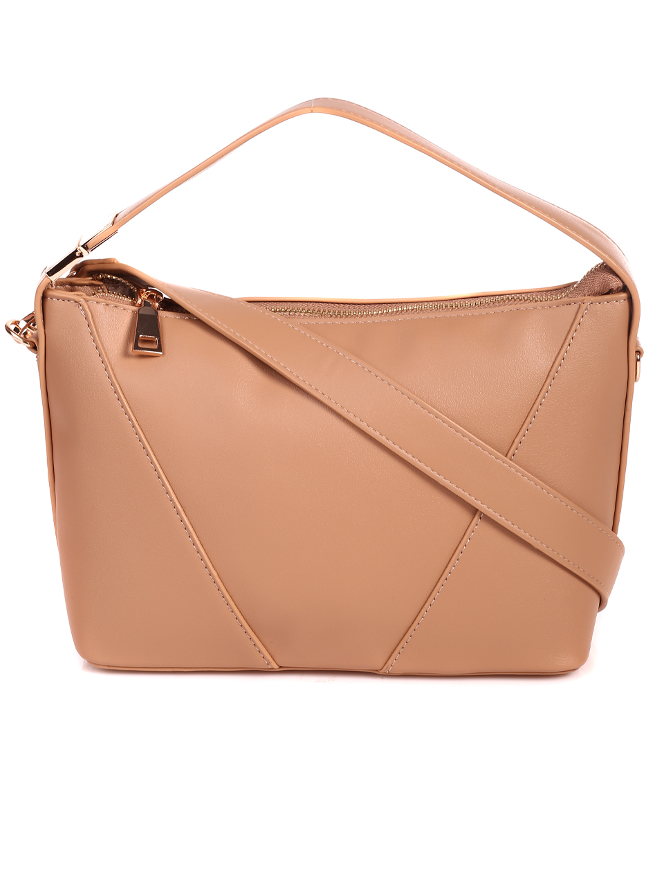Ежедневна дамска чанта в бежово 9Q-22630 beige