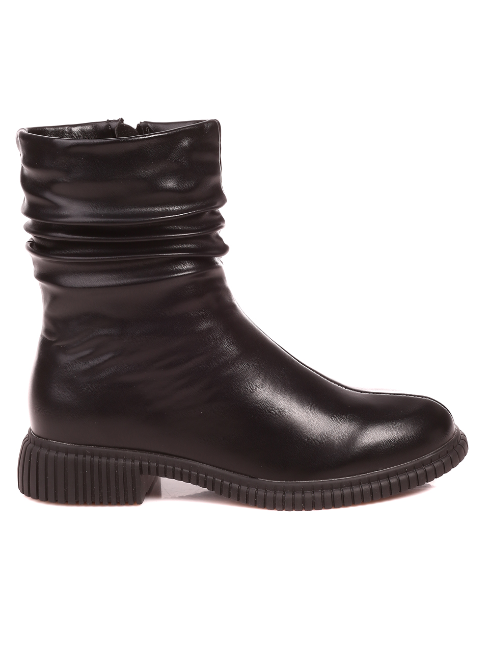 Ежедневни дамски боти в черно YYQ21AW-244A black