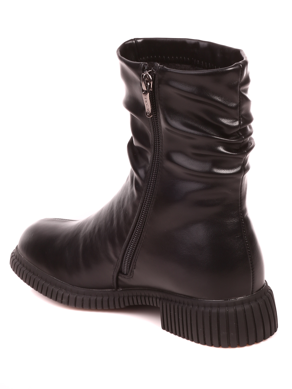 Ежедневни дамски боти в черно YYQ21AW-244A black