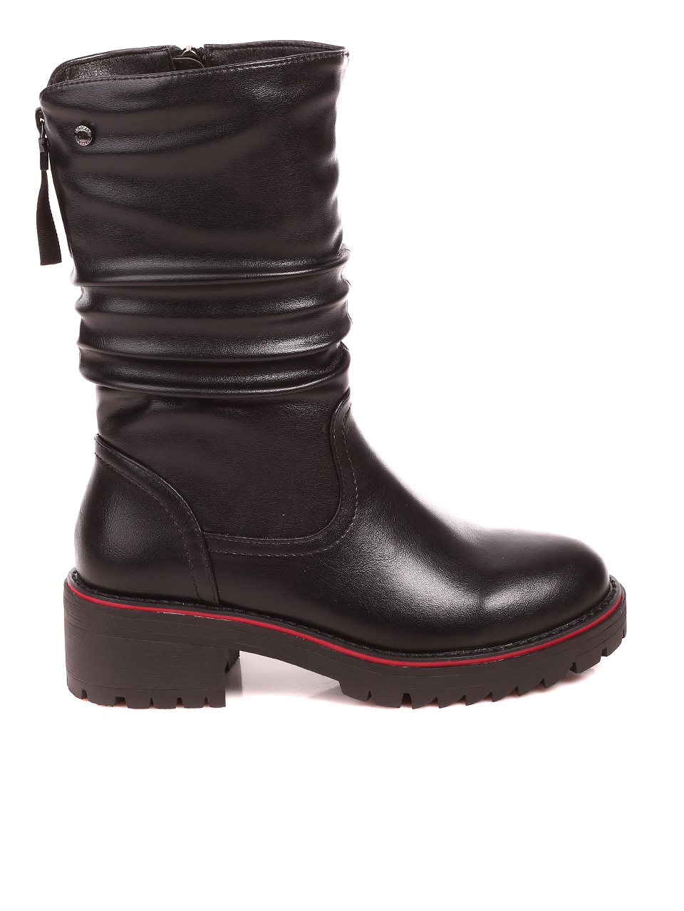 Ежедневни дамски боти в черно YYQ21AW-216 black