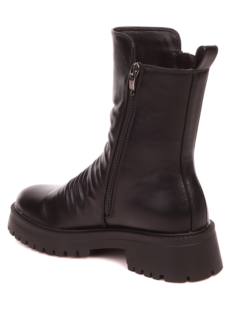 Ежедневни дамски боти в черно YYQ21AW-398A black