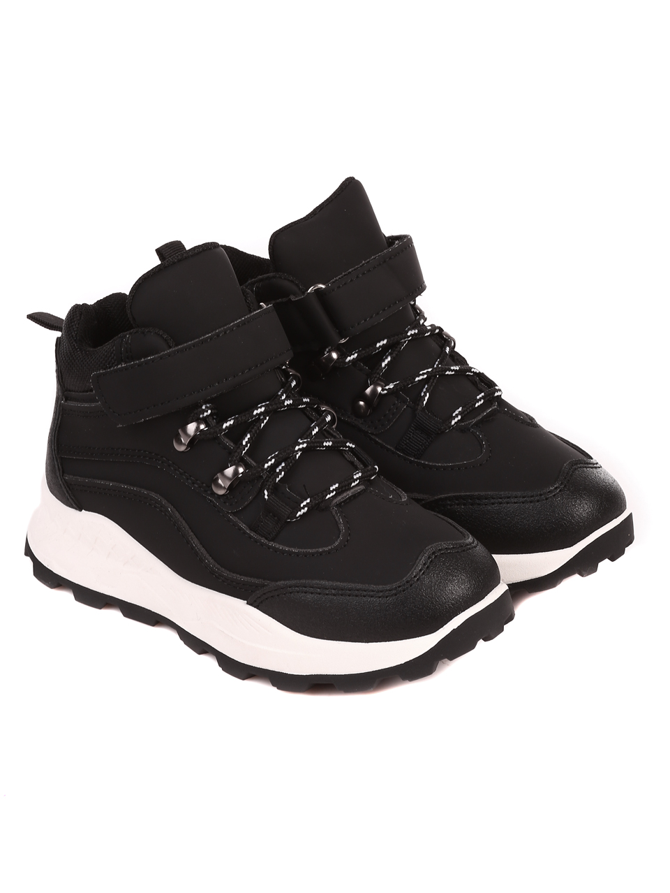 Ежедневни детски боти в черно 19U-22530 black