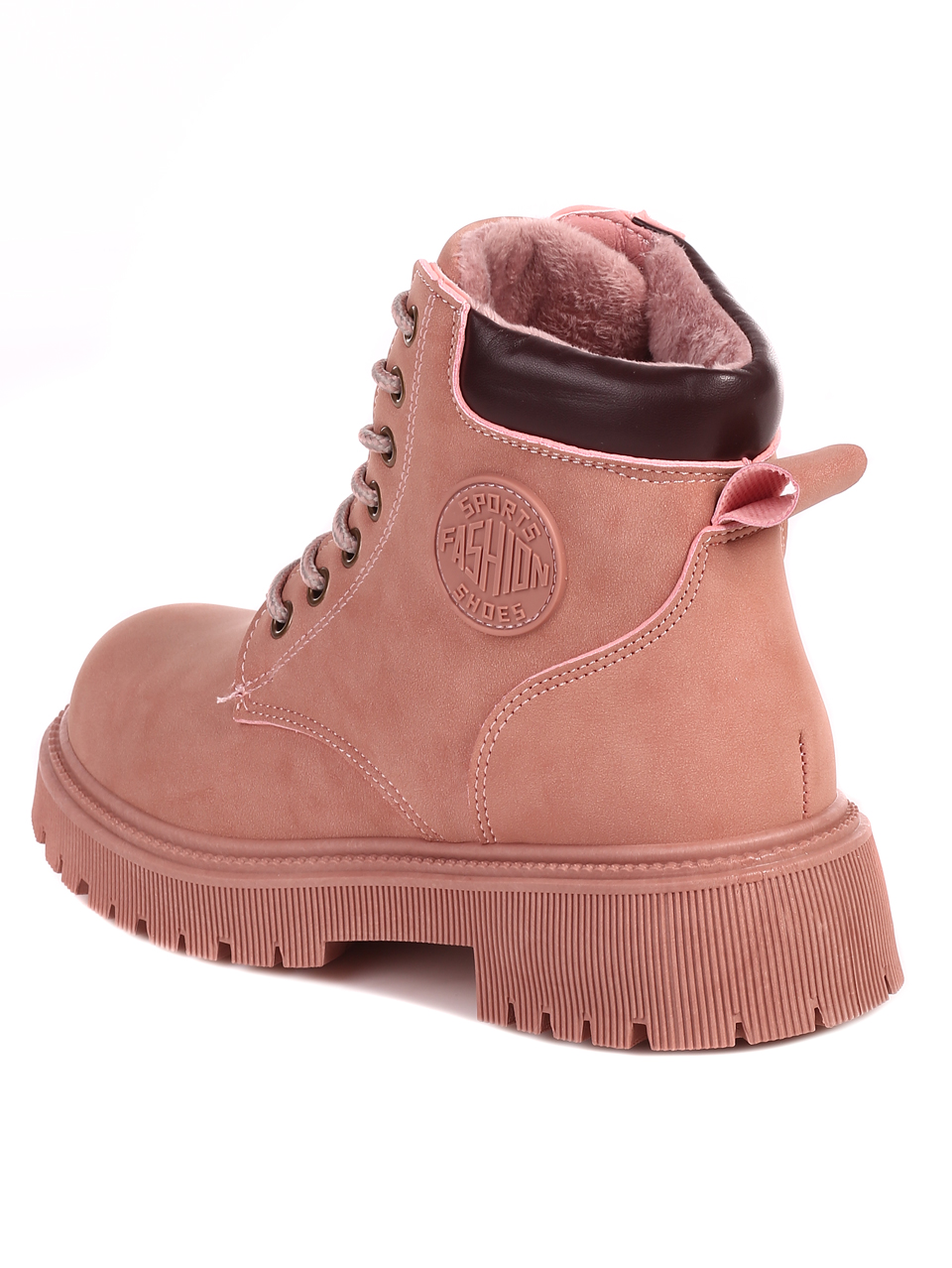 Ежедневни детски боти в розово 14U-22535 pink