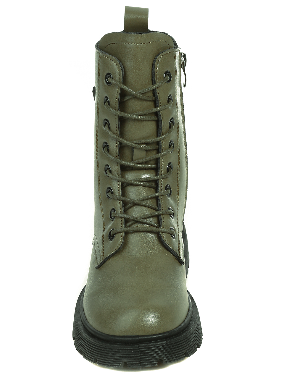 Ежедневни дамски боти в цвят каки 2U-22542 khaki