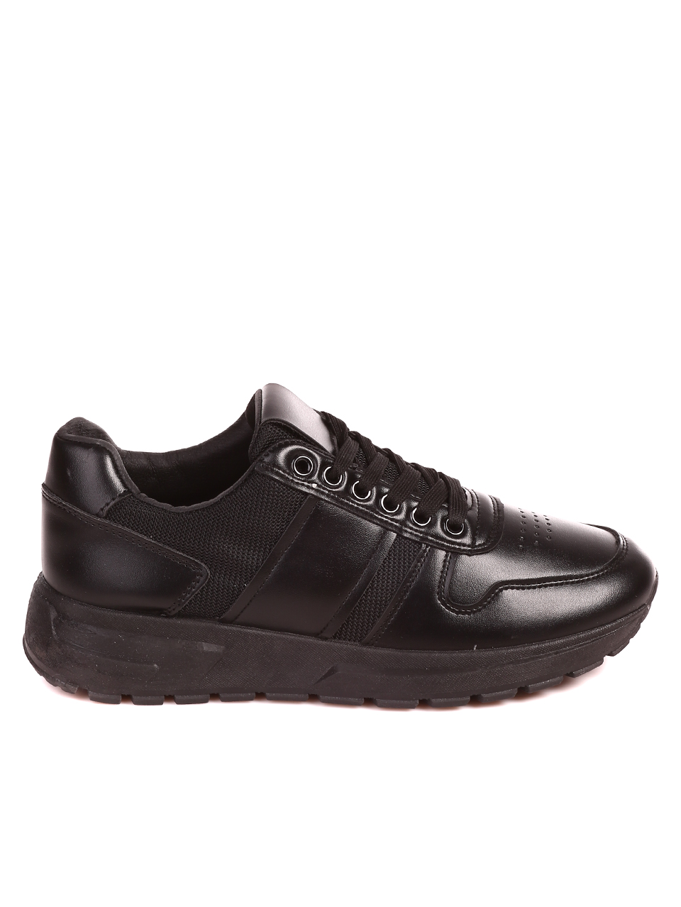 Ежедневни мъжки обувки в черно 7U-22596 all black