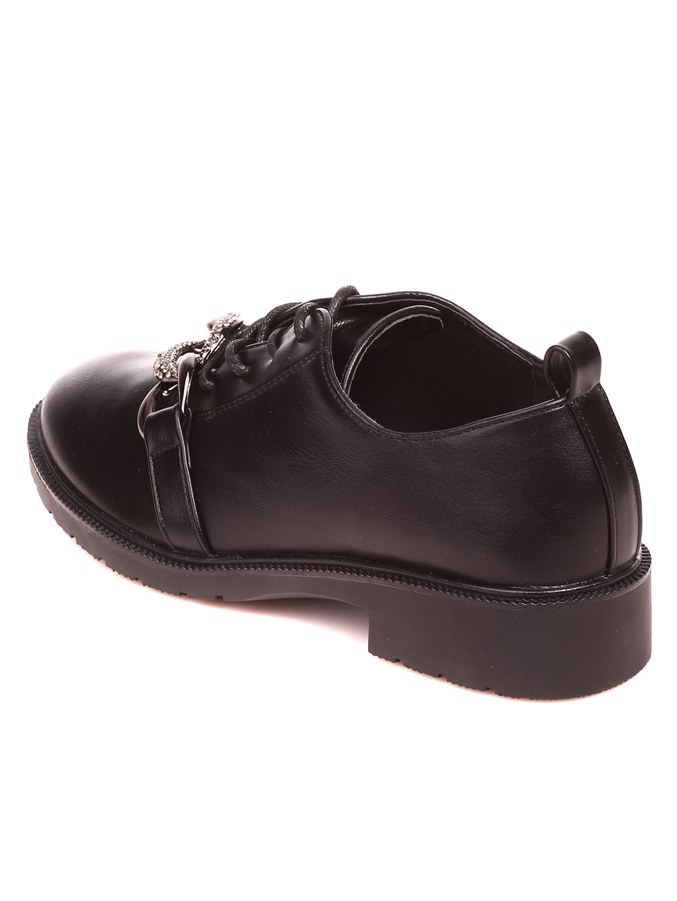 Ежедневни дамски обувки в черно 3R-22524 black