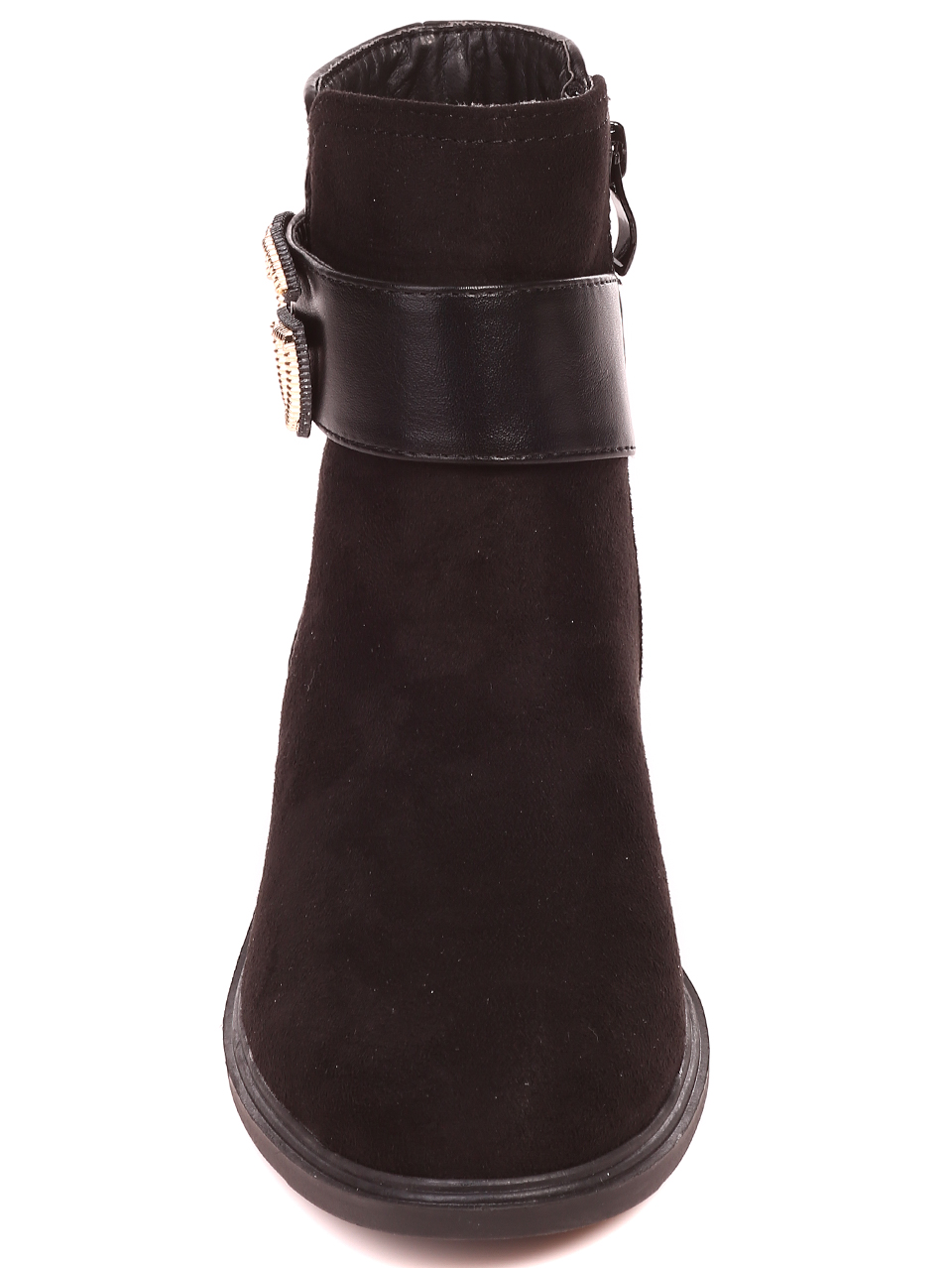 Ежедневни дамски боти в черно 2M-22582 black
