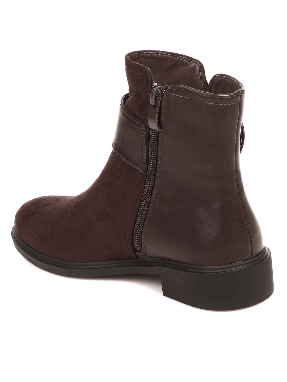 Ежедневни дамски боти в кафяво 2M-22582 brown