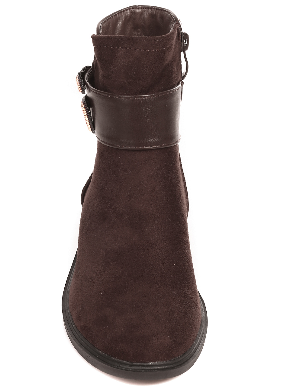 Ежедневни дамски боти в кафяво 2M-22582 brown