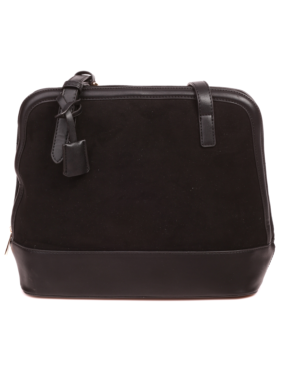 Ежедневна дамска чанта в черно 9V-22677 black