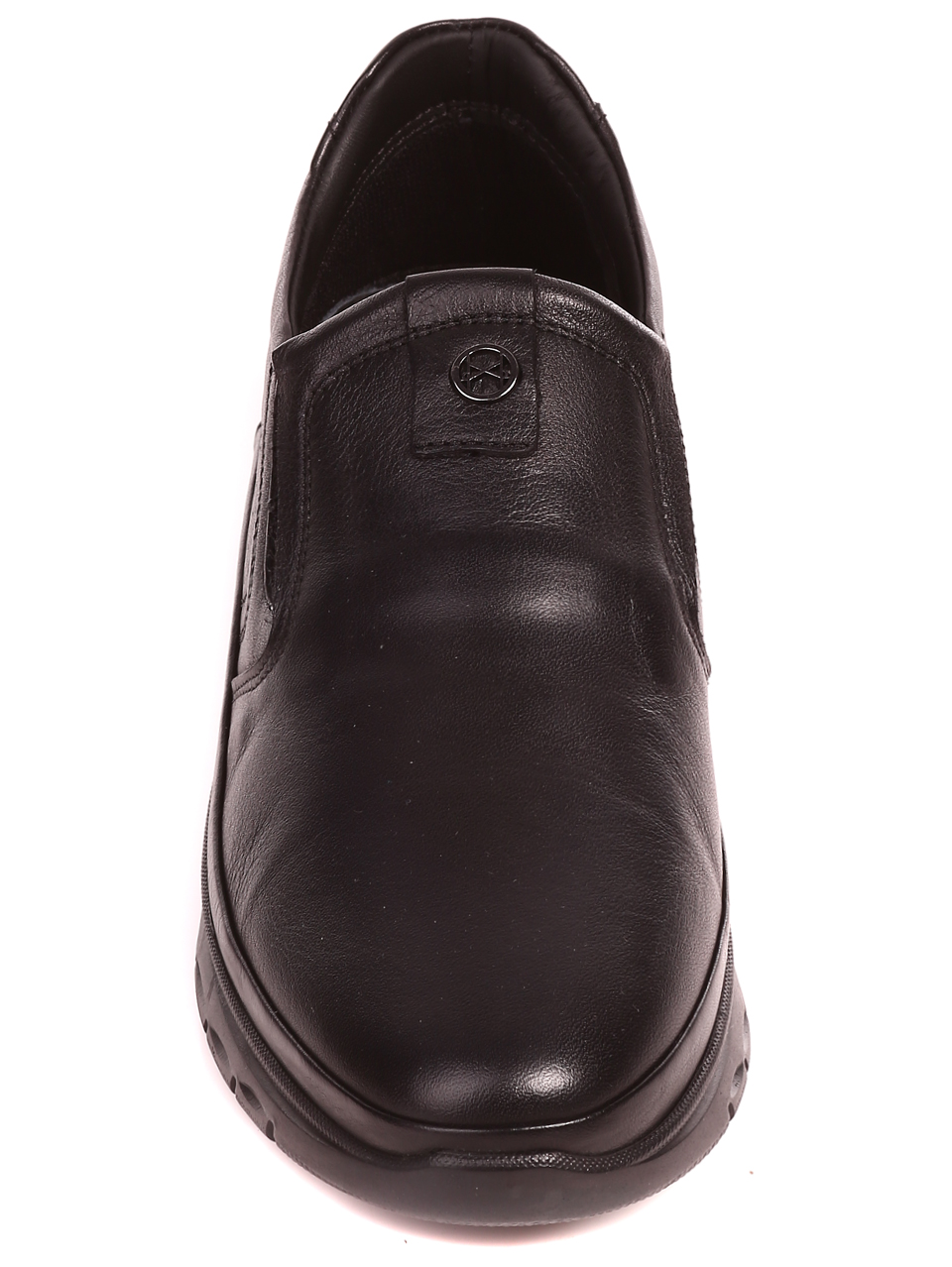 Елегантни мъжки обувки от естествена кожа 7AT-22699 black