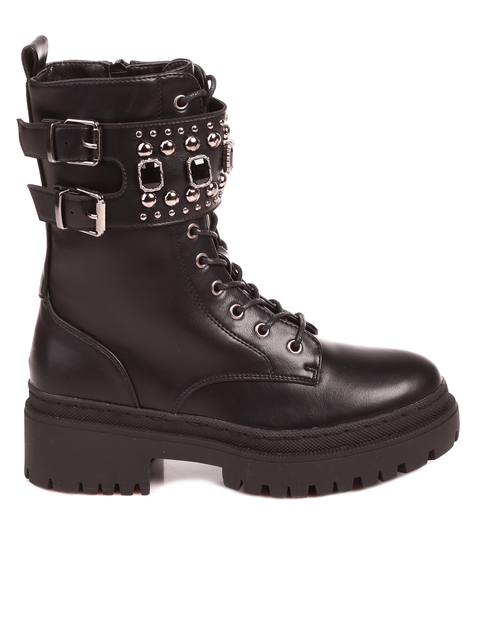 Ежедневни дамски боти в черно 2R-22506 black