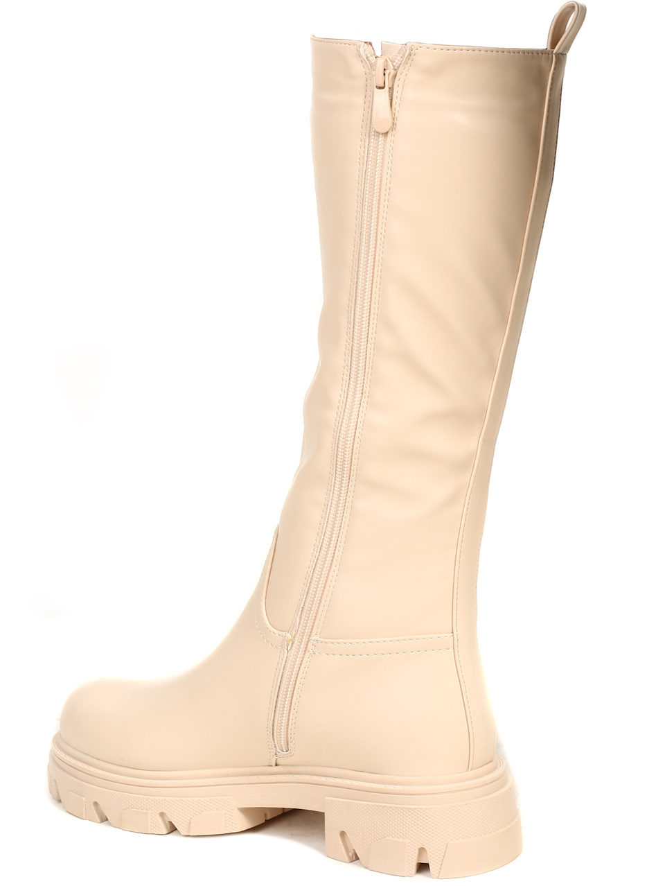 Ежедневни дамски ботуши в бежово 1R-22507 beige