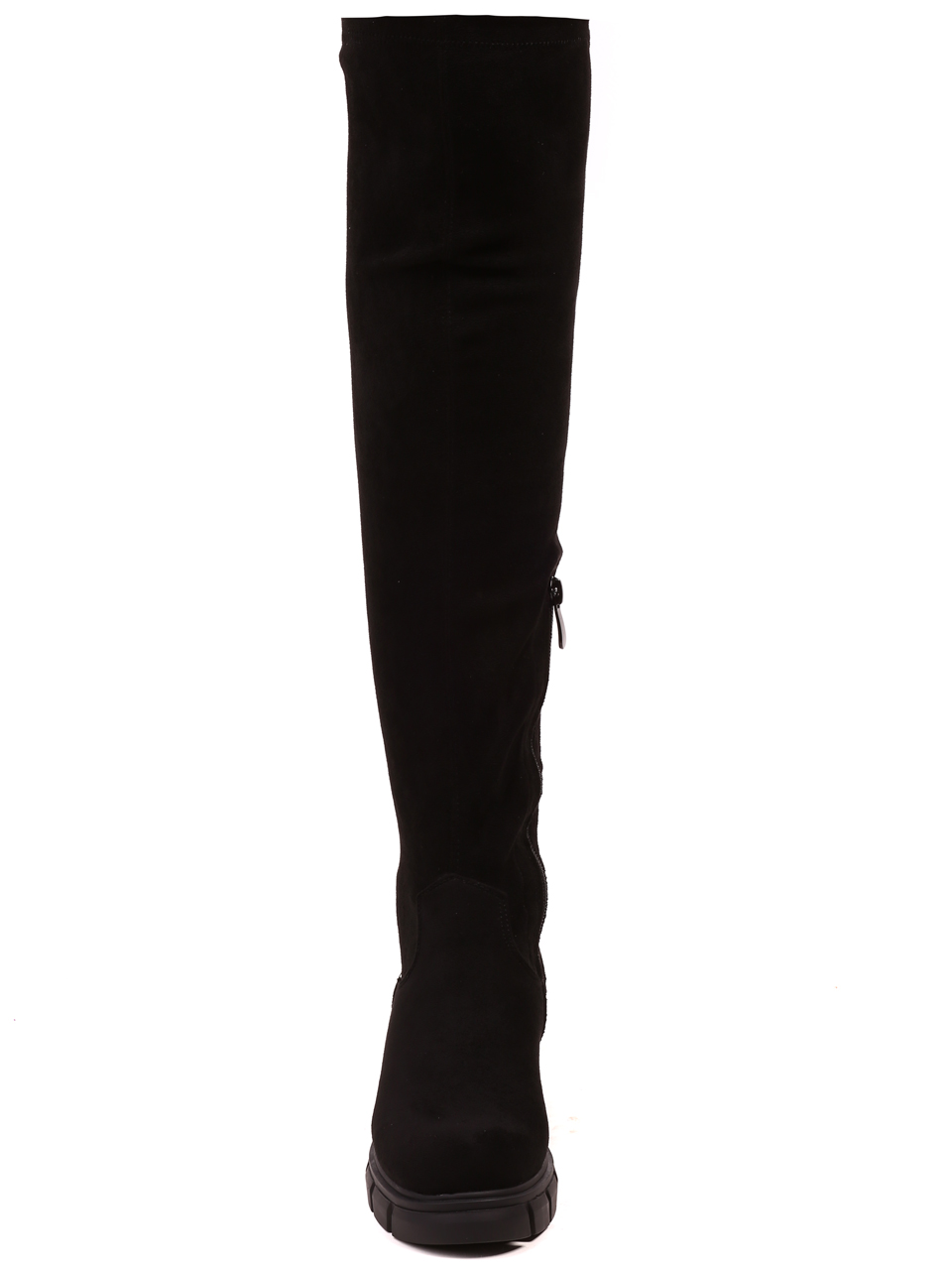 Ежедневни дамски ботуши в черно 1R-22504 black