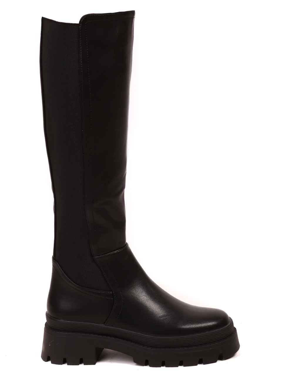 Ежедневни дамски ботуши в черно 1R-22510 black