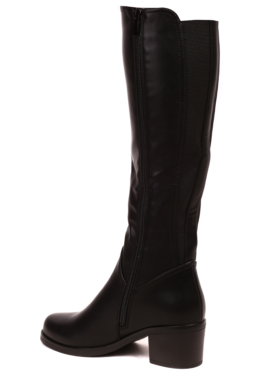 Ежедневни дамски ботуши в черно 1R-22511 black
