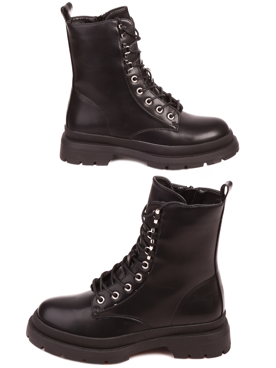 Ежедневни дамски боти в черно 2R-22567 black