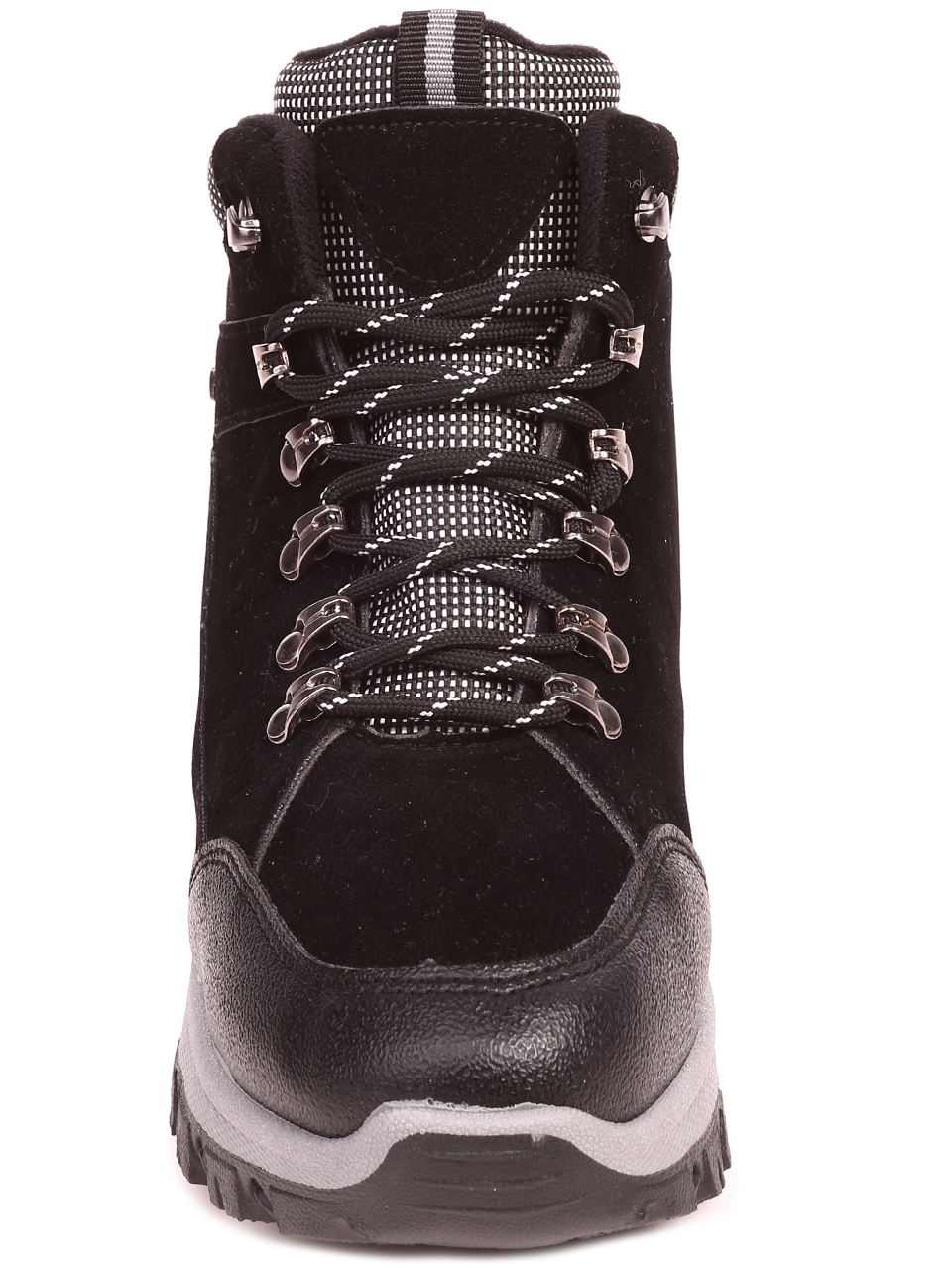 Ежедневни дамски боти в черно 2U-22528 black