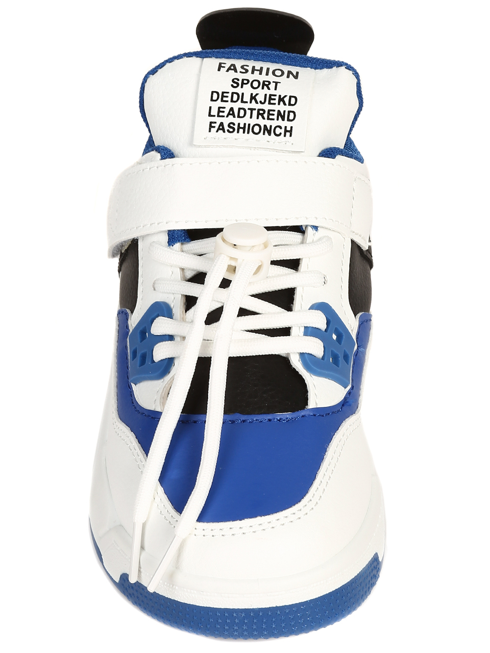 Ежедневни детски обувки в бяло и синьо 18U-22681 white/navy