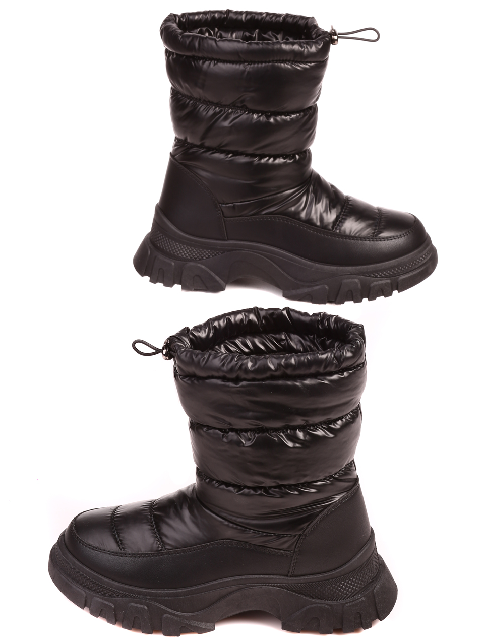 Дамски топли апрески в черно 2U-22551 black