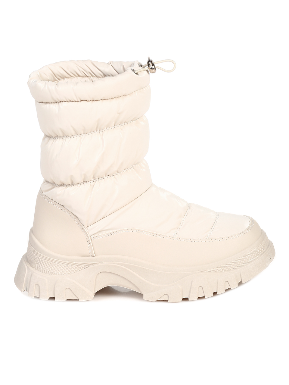 Ежедневни дамски топли апрески в бежово 2U-22551 beige