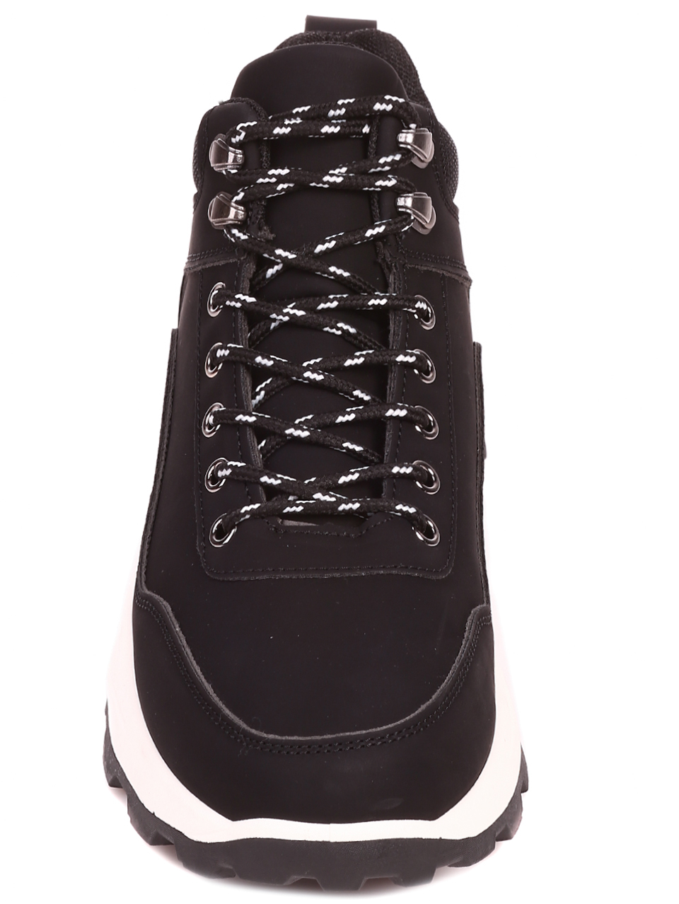 Ежедневни мъжки боти в черно 6U-22594 black