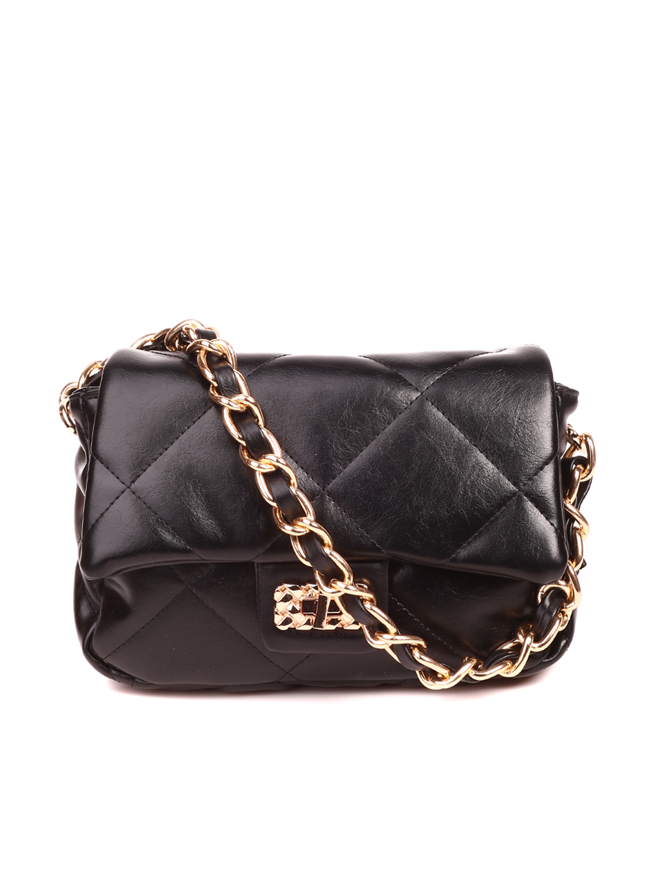 Елегантна дамска чанта в черно 9Q-22612 black