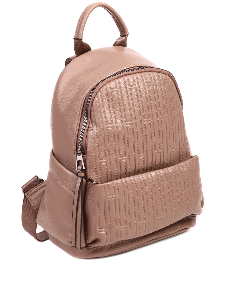Ежедневна дамска раница в бежово 9Q-22615 taupe