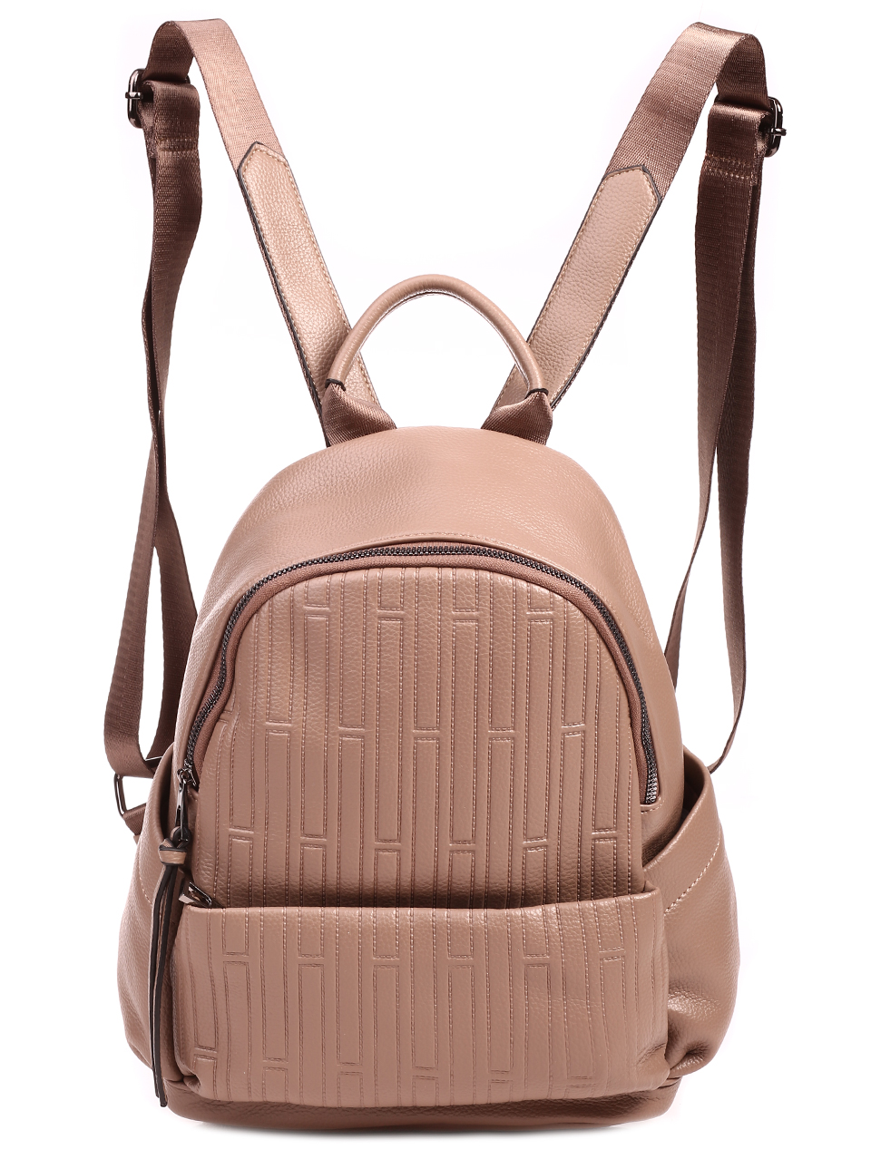 Ежедневна дамска раница в бежово 9Q-22615 taupe