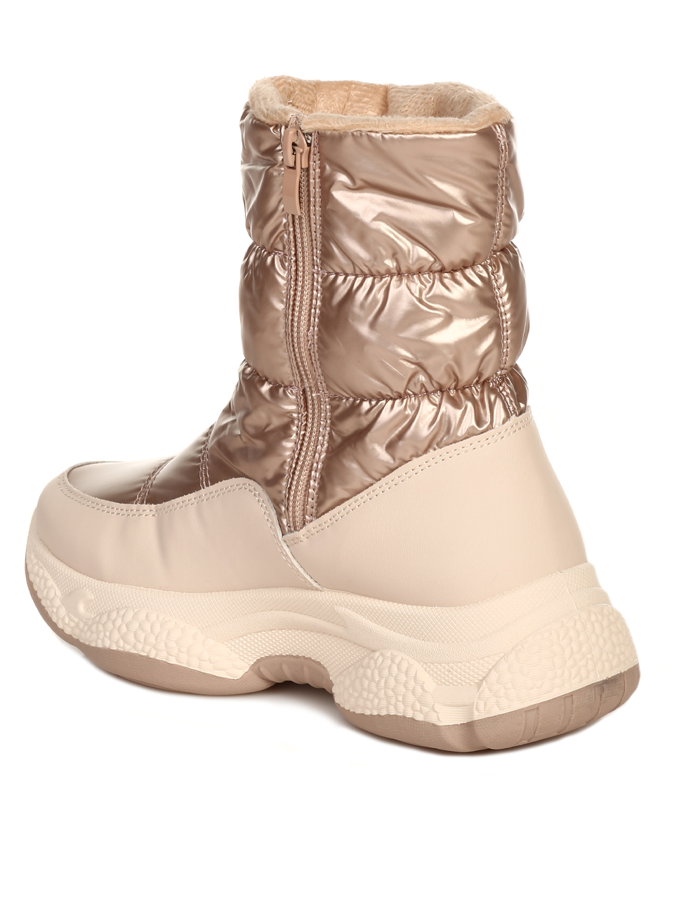 Ежедневни дамски комфортни апрески в бежово 2U-21695 beige