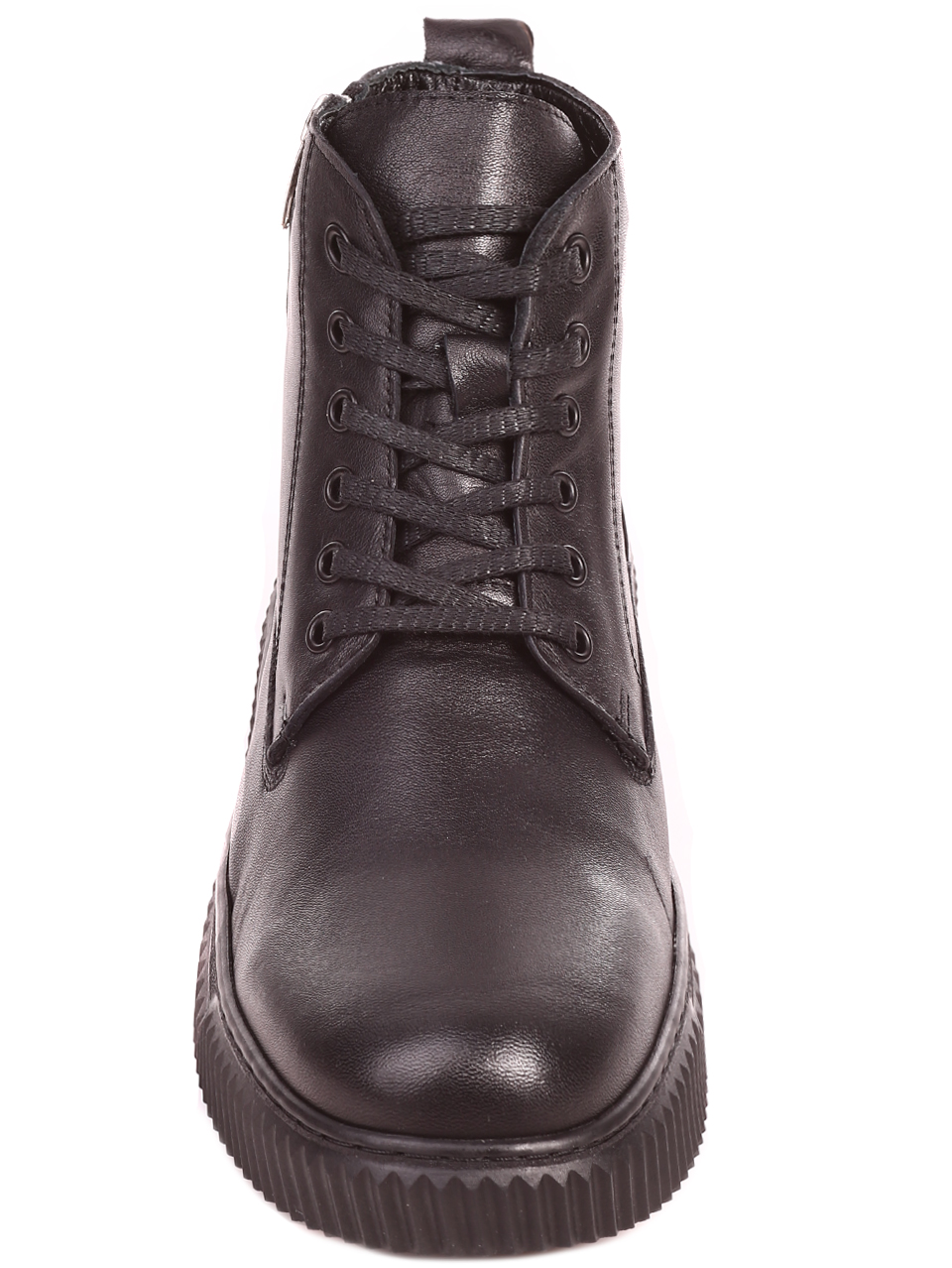 Ежедневни мъжки боти от естествена кожа 6AT-22769 black