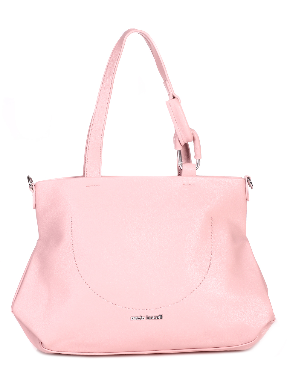 Ежедневна дамска голяма чанта в розово 9Q-23076 pink