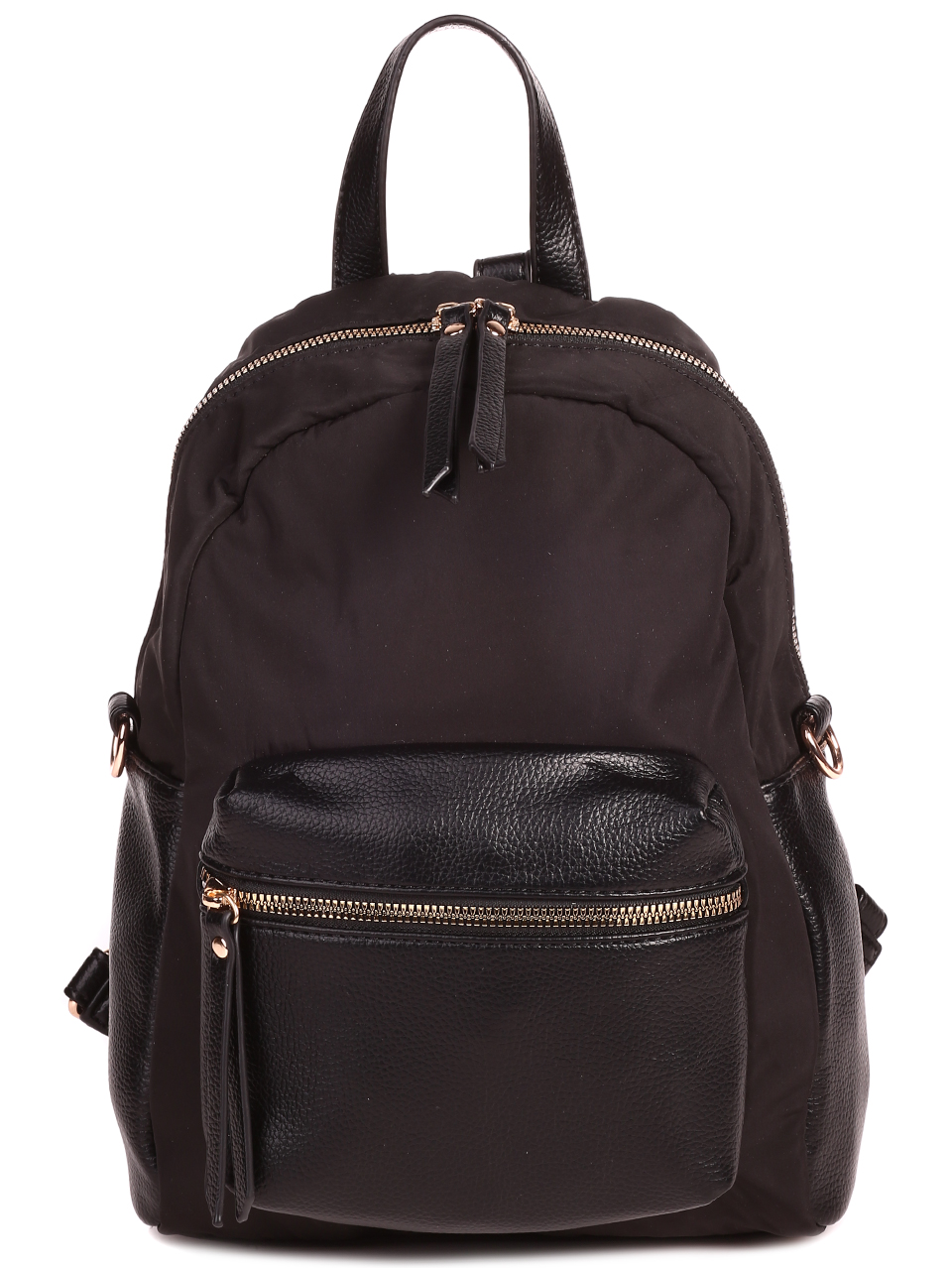 Дамска изчистена раница в черно 9Q-23081 black