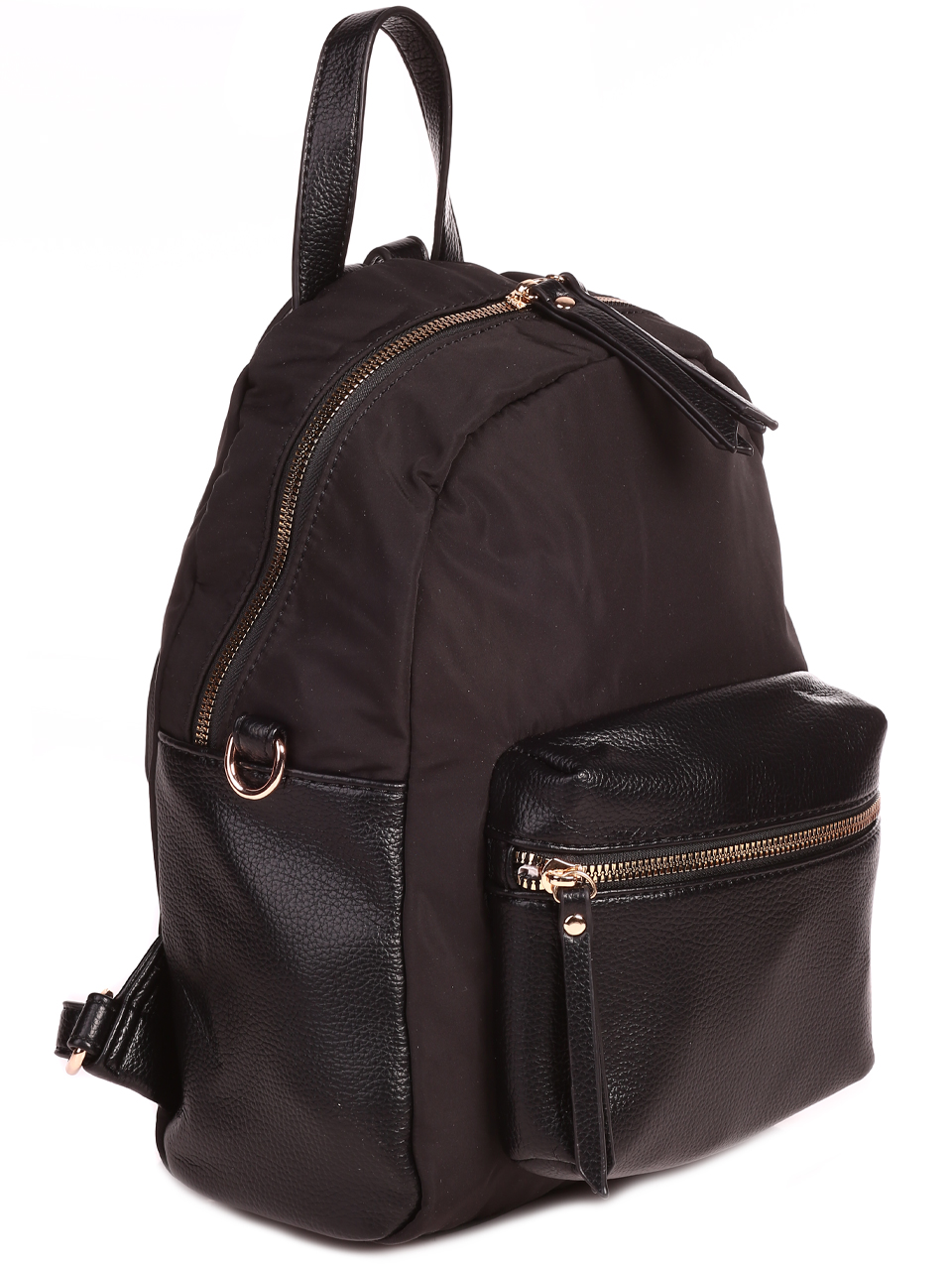 Дамска изчистена раница в черно 9Q-23081 black