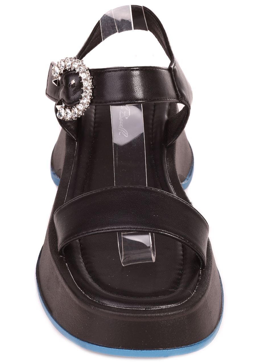 Ежедневни дамски сандали в черно 4H-23106 black/navy
