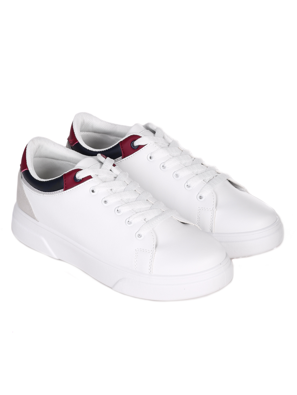 Ежедневни мъжки обувки в бяло 7U-23209 white