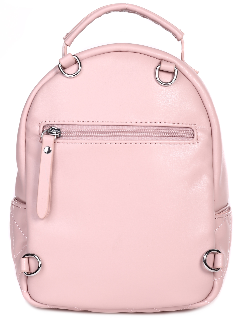 Дамска малка раничка в розово 9Q-23068 pink