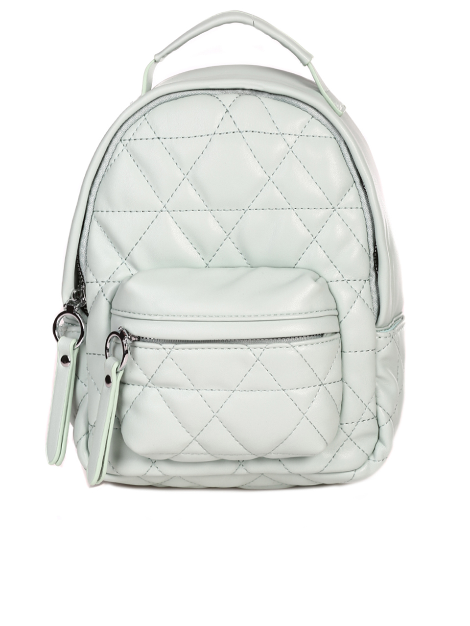 Дамска малка раничка в зелено 9Q-23068 green