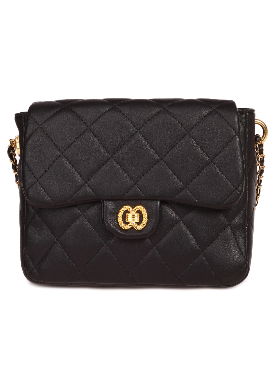 Дамска малка чанта в черно 9Q-23071 black