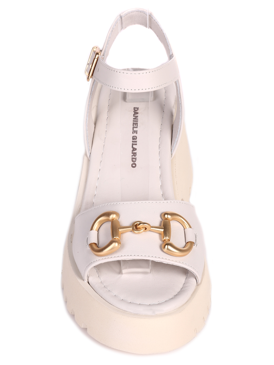 Ежедневни дамски комфортни сандали от естествена кожа 4AT-23290 beige