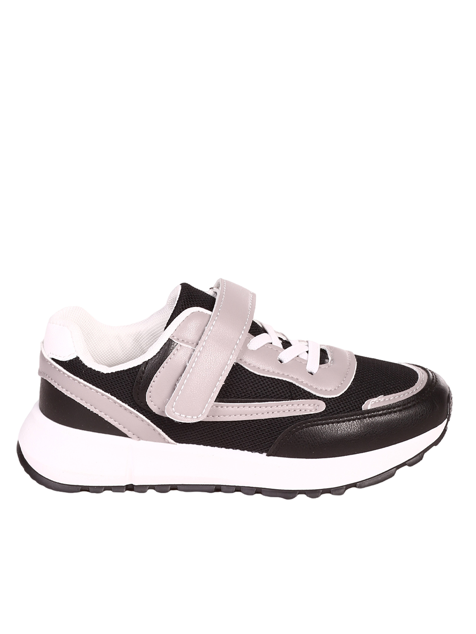 Ежедневни детски комфортни обувки 18U-23236 black/grey