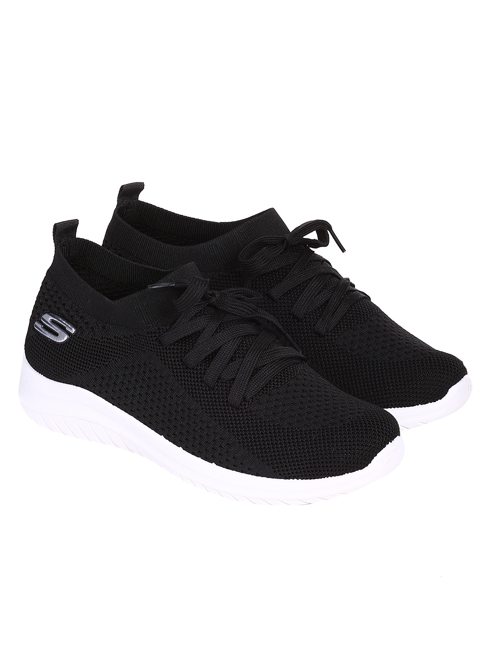 Ежедневни мъжки обувки в черно 7U-23213 black