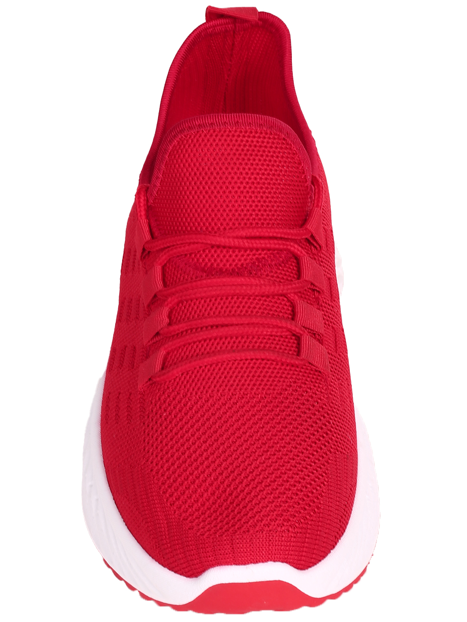 Ежедневни мъжки комфортни обувки в червено 7U-23216 red