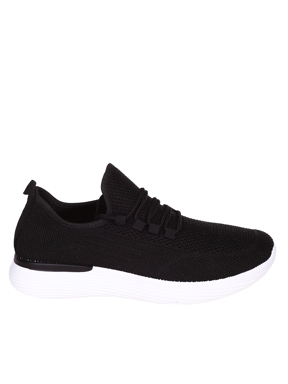 Ежедневни мъжки комфортни обувки в черно 7U-23217 black