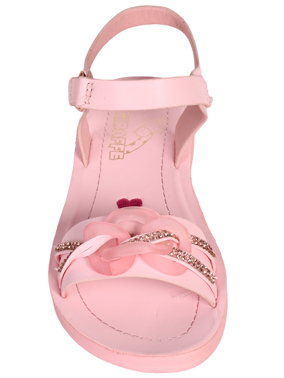 Ежедневни детски комфортни сандали в розово 17F-23241 pink
