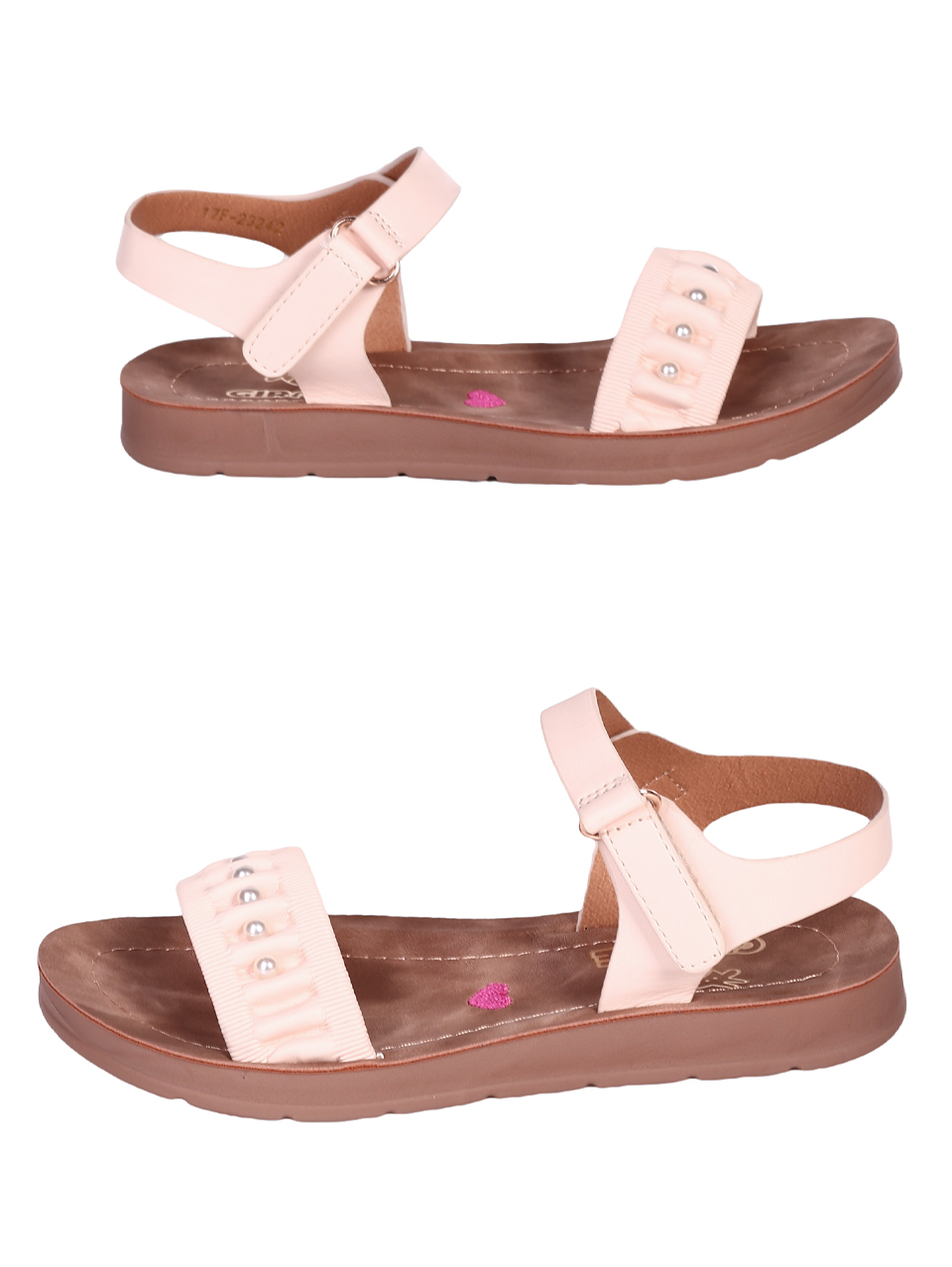 Ежедневни детски комфортни сандали 17F-23242 off white